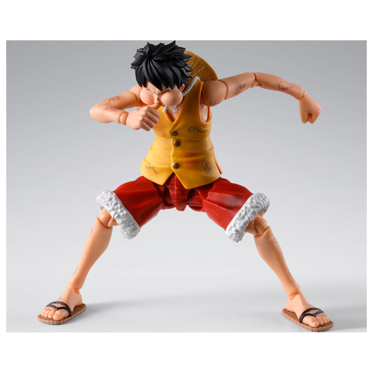 One Piece Monkey D. Luffy Marineford Gea Three S.H. Figuarts Set de piese Options Parts poza produsului