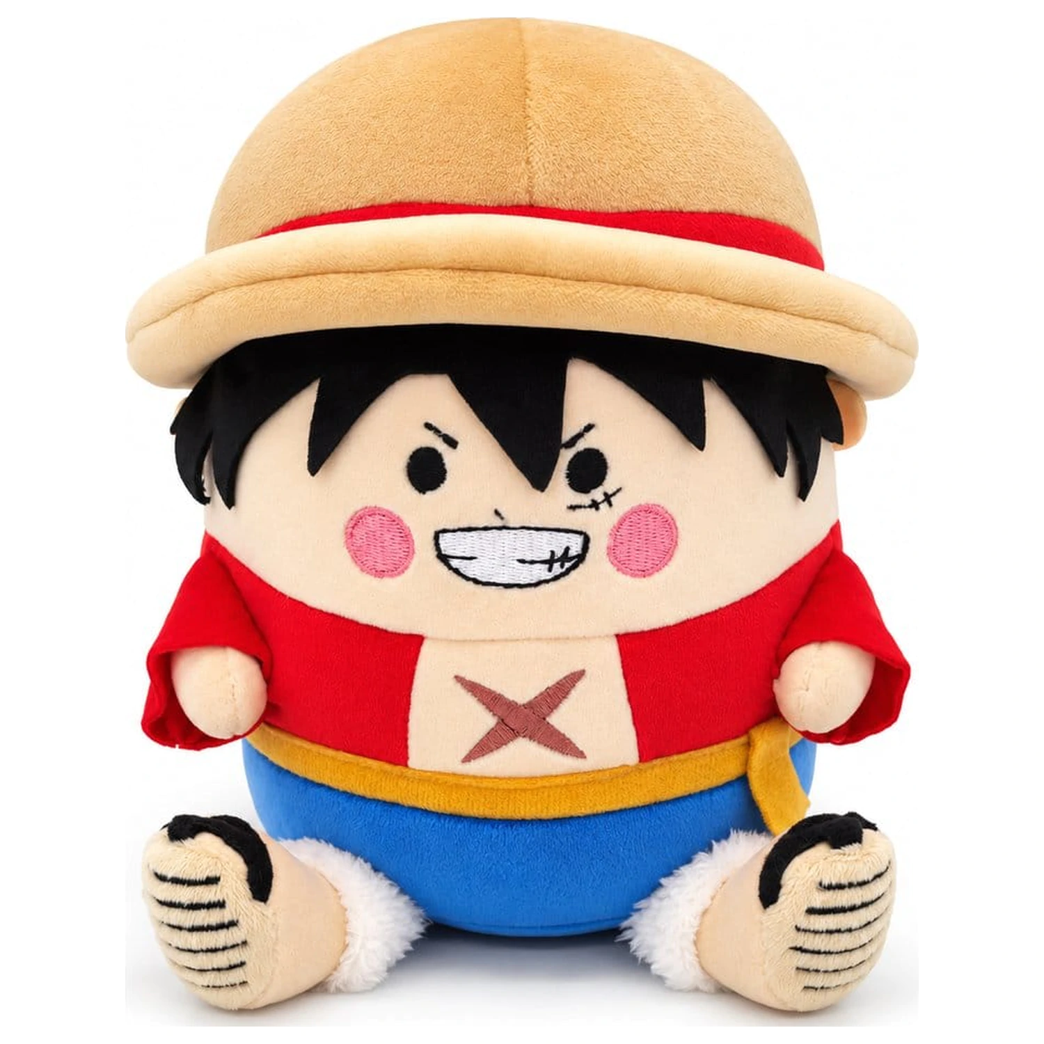 One Piece Pluș Monkey D. Luffy SD Version 15 cm poza produsului