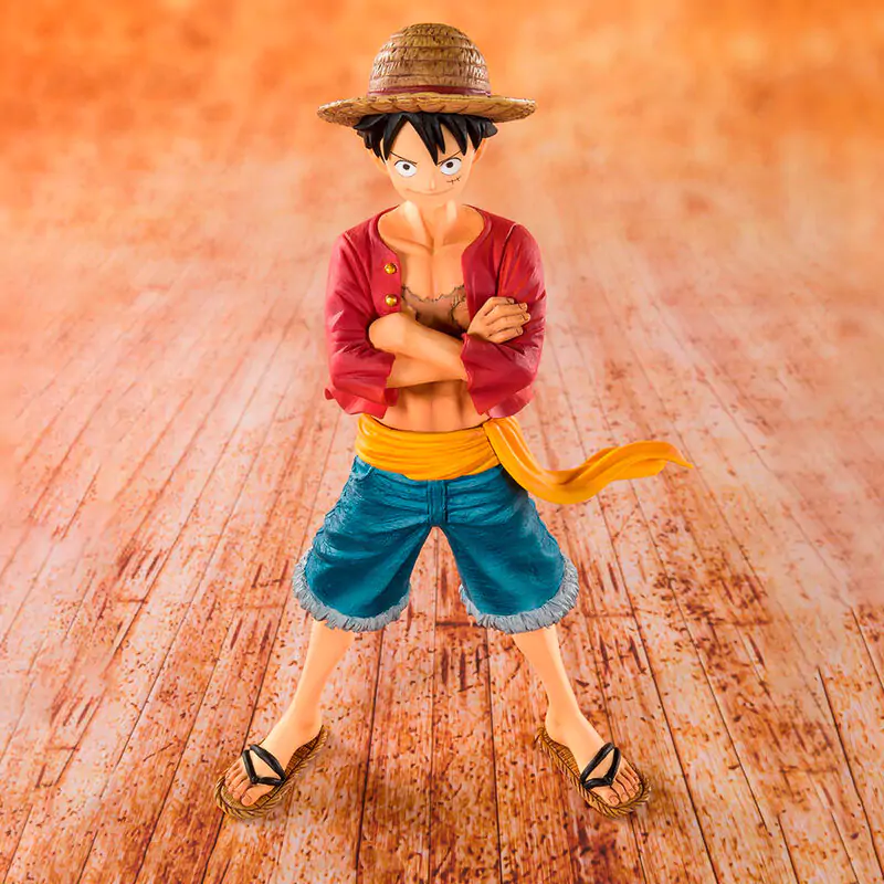 One Piece Monkey D Luffy Straw Hat Figuarts Zero figurina 14cm poza produsului