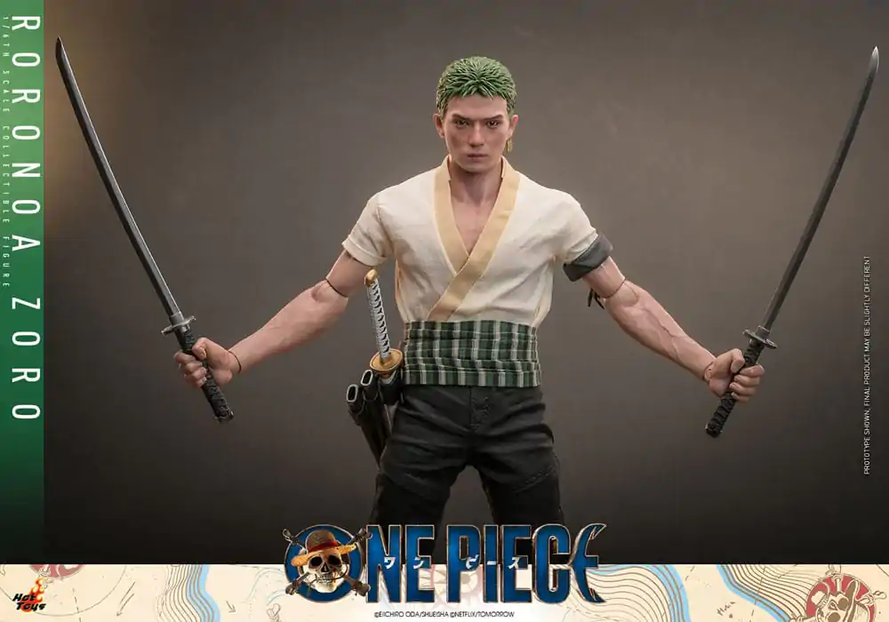 Figurină de acțiune One Piece (Netflix) 1/6 Roronoa Zoro 31 cm poza produsului