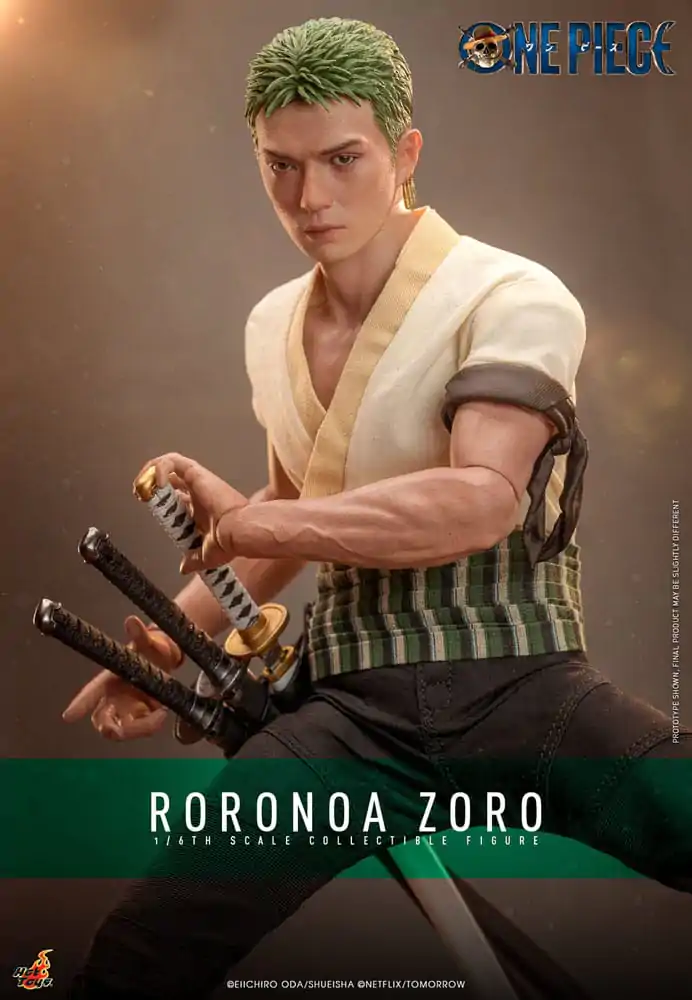 Figurină de acțiune One Piece (Netflix) 1/6 Roronoa Zoro 31 cm poza produsului