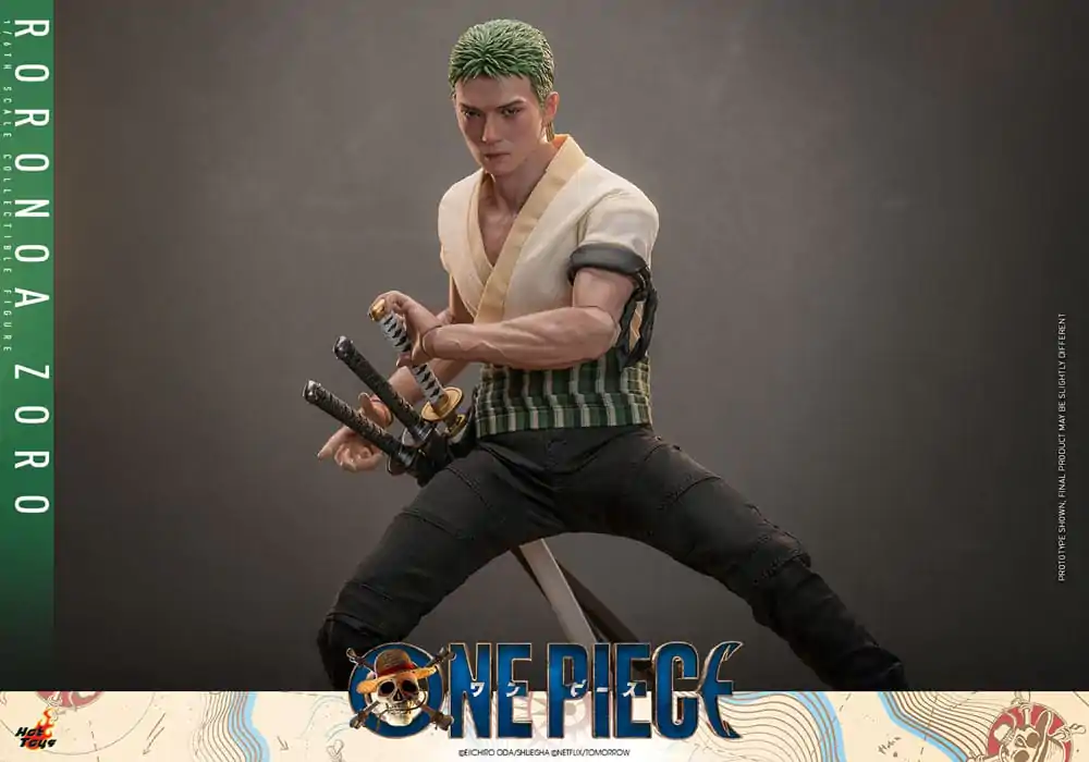 Figurină de acțiune One Piece (Netflix) 1/6 Roronoa Zoro 31 cm poza produsului