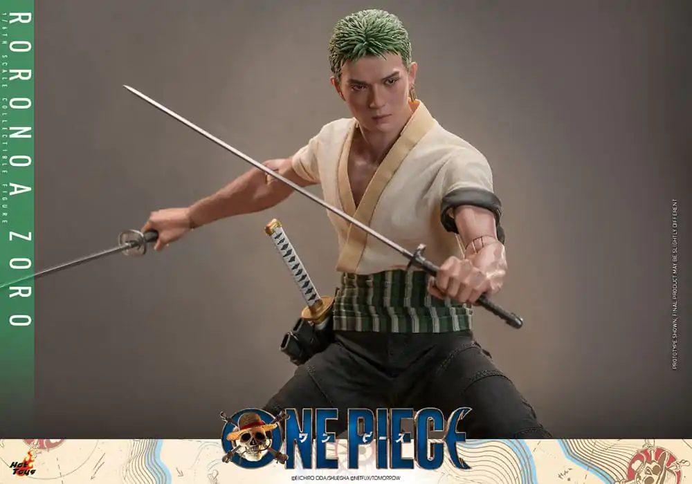 Figurină de acțiune One Piece (Netflix) 1/6 Roronoa Zoro 31 cm poza produsului