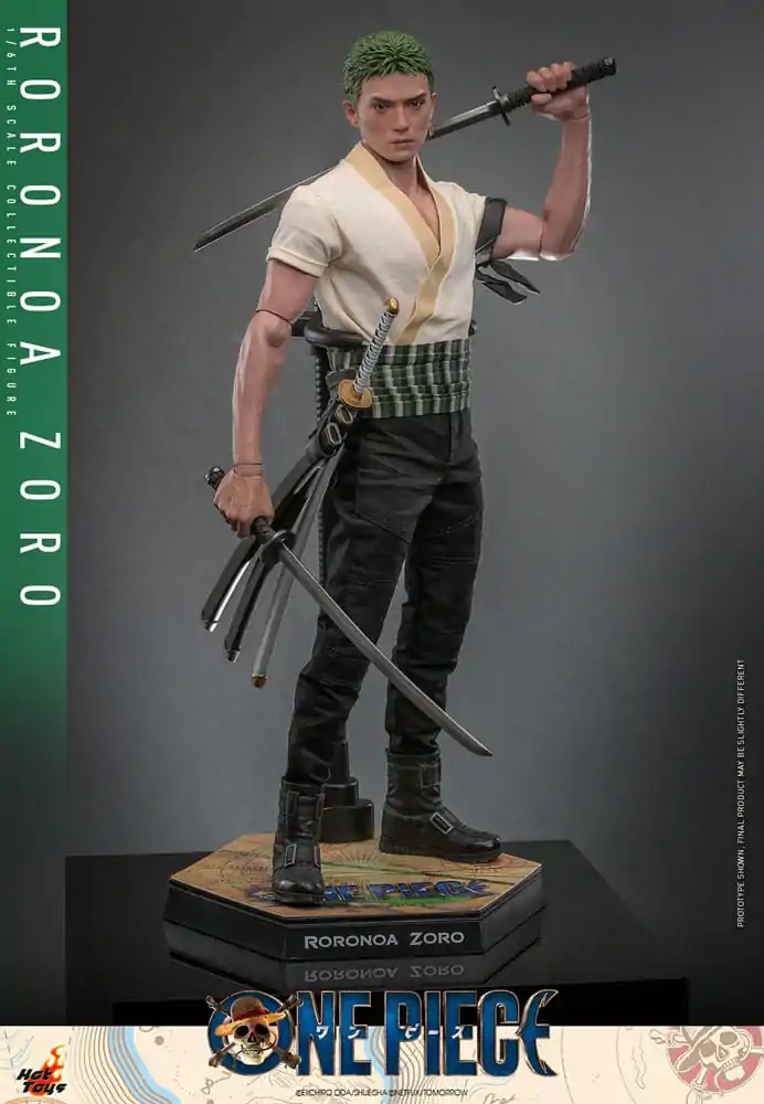 Figurină de acțiune One Piece (Netflix) 1/6 Roronoa Zoro 31 cm poza produsului