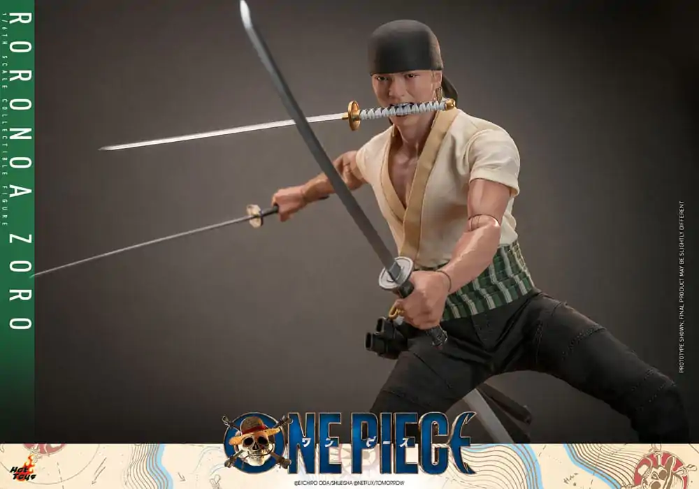 Figurină de acțiune One Piece (Netflix) 1/6 Roronoa Zoro 31 cm poza produsului