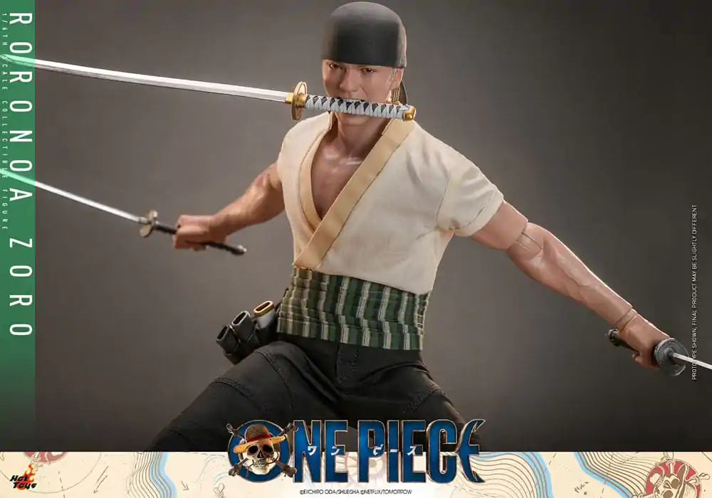 Figurină de acțiune One Piece (Netflix) 1/6 Roronoa Zoro 31 cm poza produsului