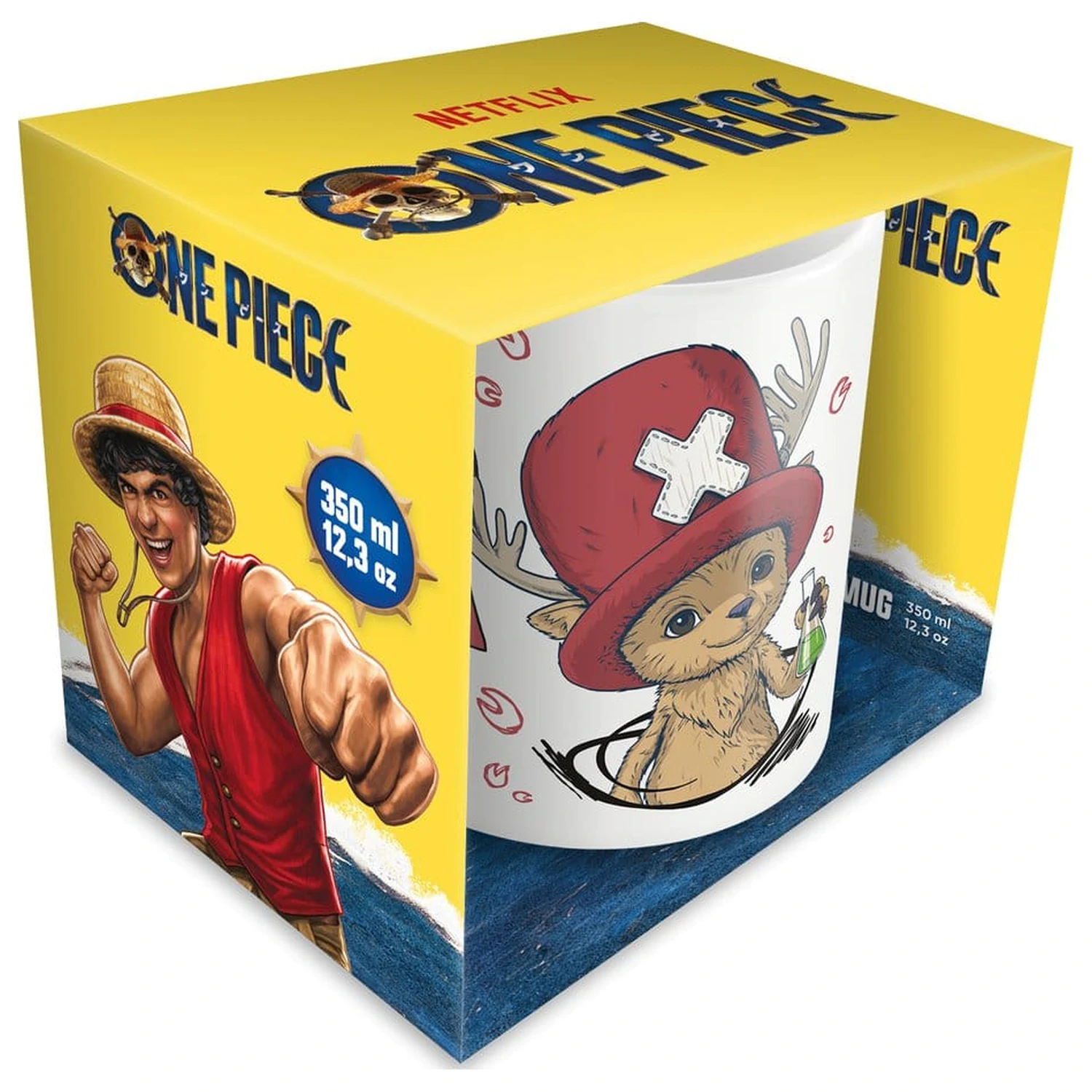 One Piece Netflix cana Chopper 350 ml poza produsului