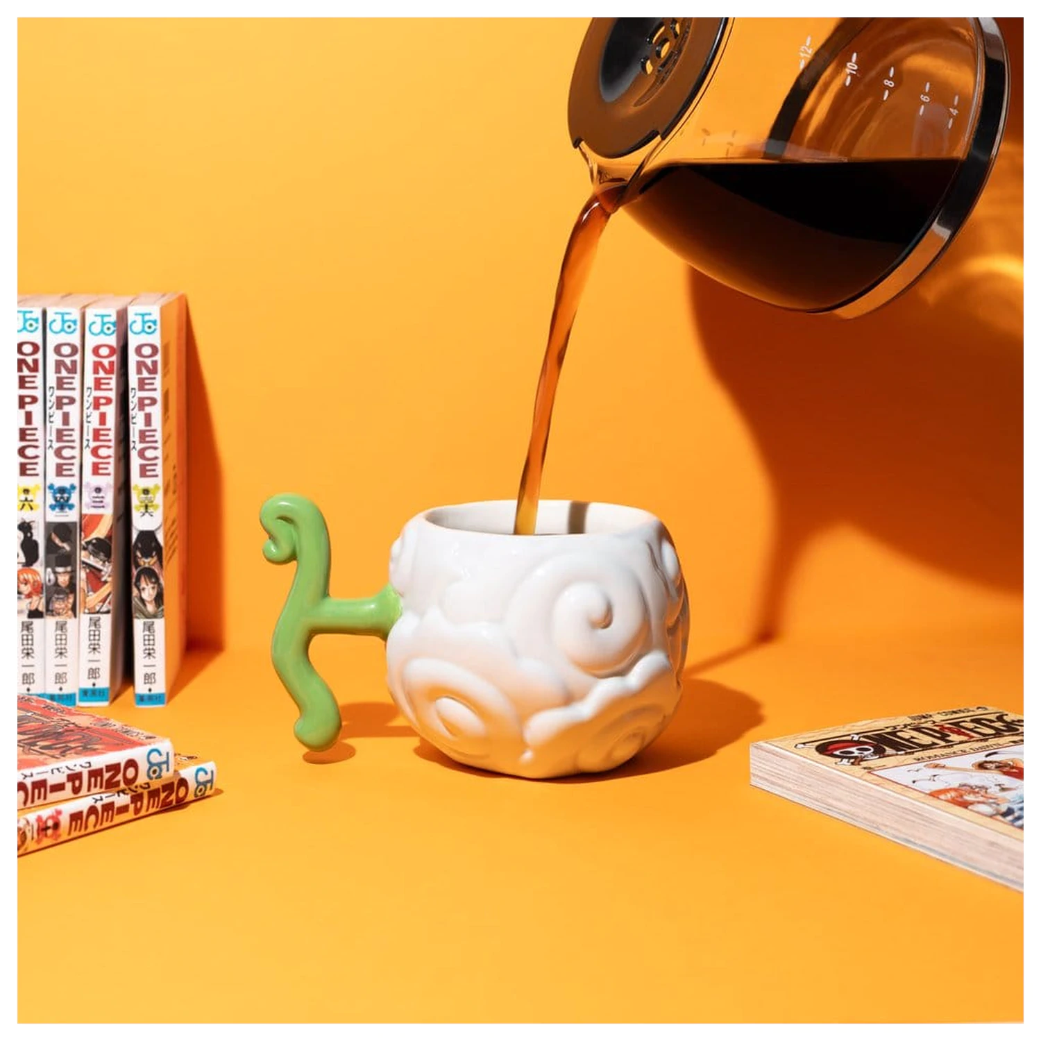 One Piece Netflix Cană 3D Fruit Smoke-Smoke 600 ml poza produsului