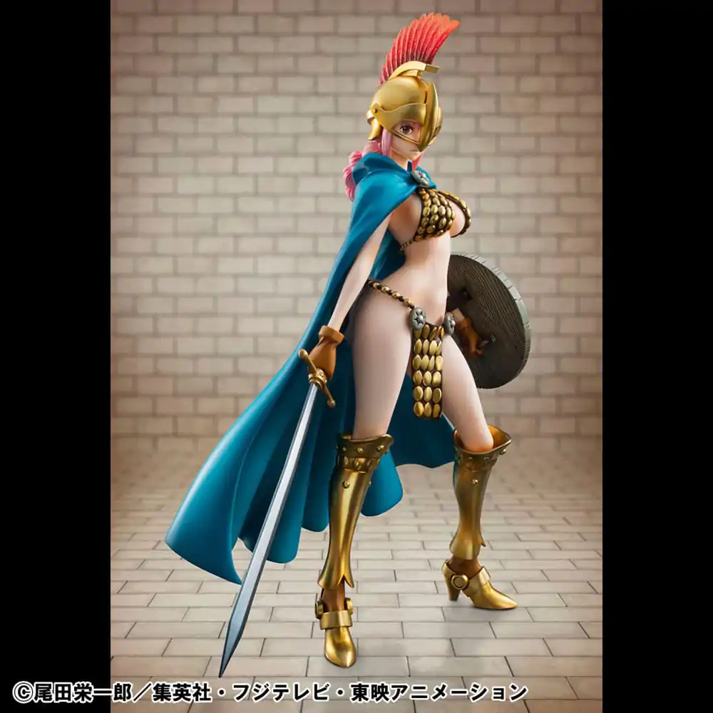 One Piece P.O.P statuie din PVC Gladiator Rebecca Sailing Again Super Limited Reprint Ver. 22 cm poza produsului