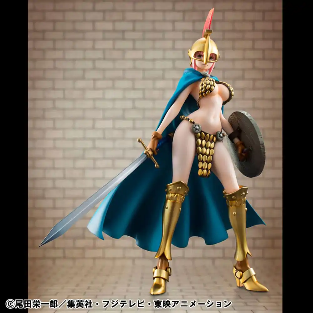 One Piece P.O.P statuie din PVC Gladiator Rebecca Sailing Again Super Limited Reprint Ver. 22 cm poza produsului