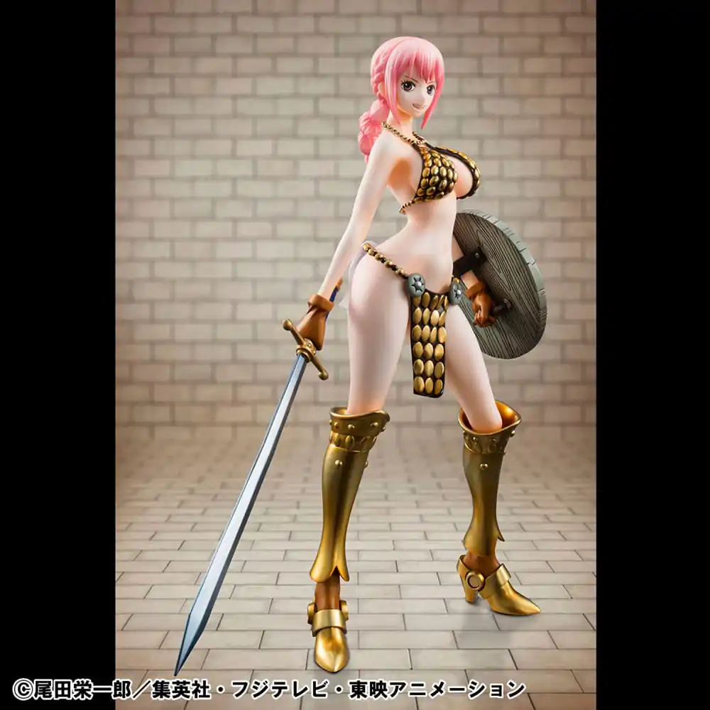 One Piece P.O.P statuie din PVC Gladiator Rebecca Sailing Again Super Limited Reprint Ver. 22 cm poza produsului