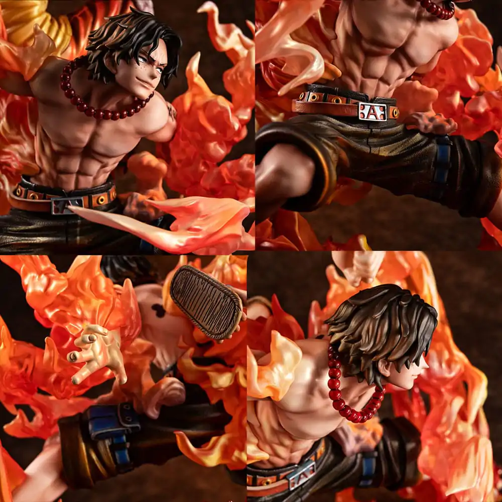 Statuie PVC One Piece P.O.P NEO-Maximum Luffy & Ace Bond between brothers 20th Limited Ver. 25 cm poza produsului