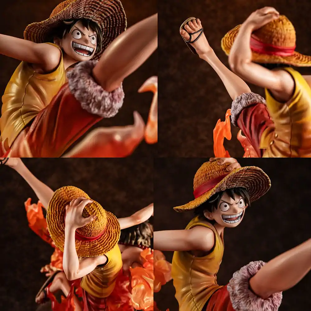 Statuie PVC One Piece P.O.P NEO-Maximum Luffy & Ace Bond between brothers 20th Limited Ver. 25 cm poza produsului