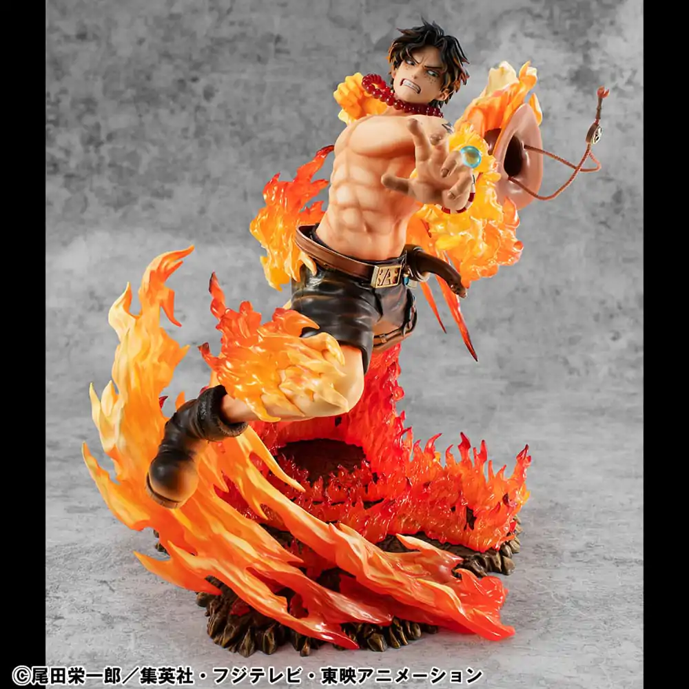 One Piece P.O.P NEO-Maximum Statueta din PVC Portgas D. Ace 15th Anniversary Super Limited Reprint Ver. 23 cm poza produsului