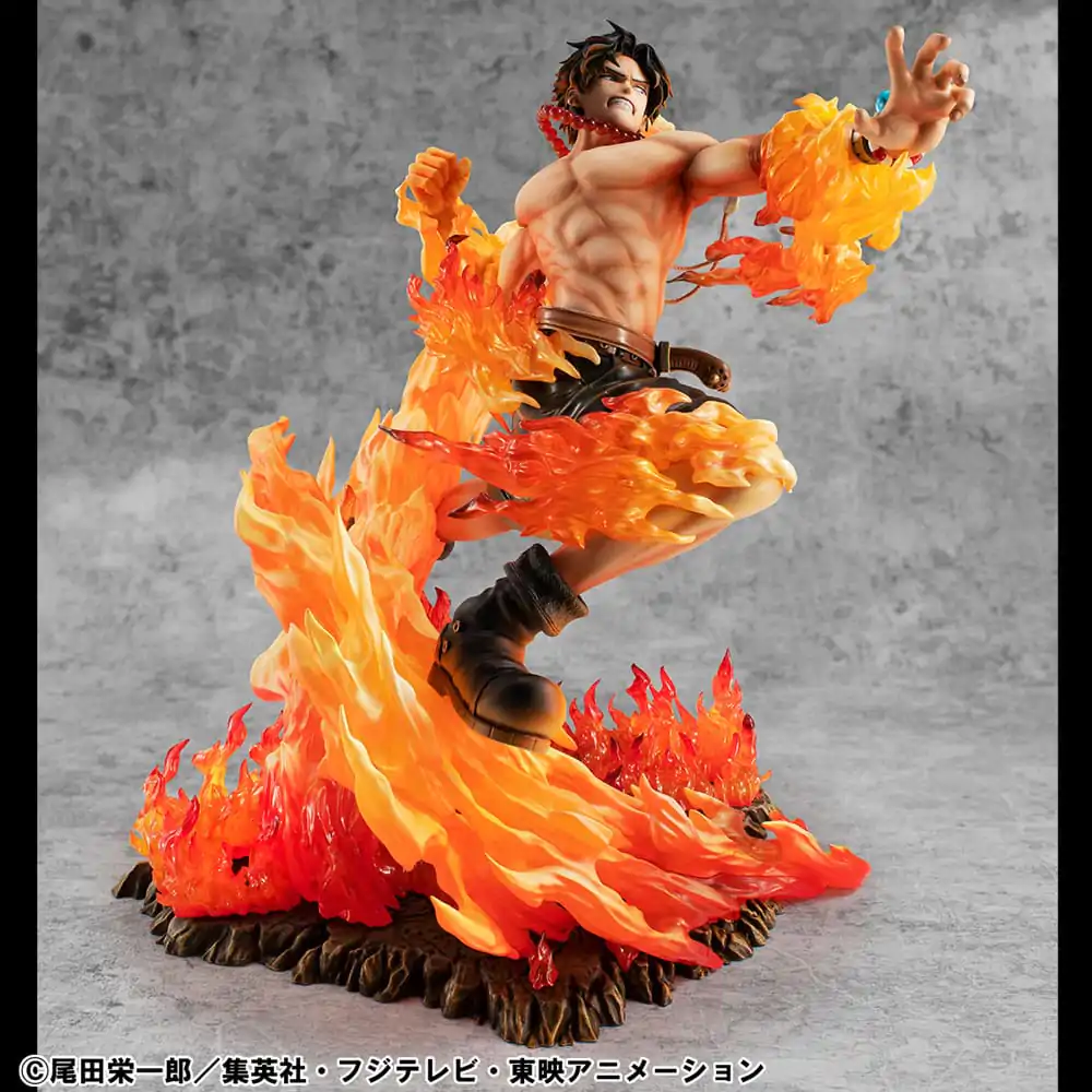 One Piece P.O.P NEO-Maximum Statueta din PVC Portgas D. Ace 15th Anniversary Super Limited Reprint Ver. 23 cm poza produsului