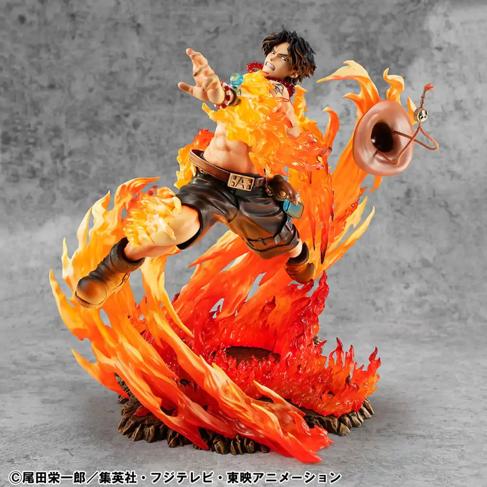 One Piece P.O.P NEO-Maximum Statueta din PVC Portgas D. Ace 15th Anniversary Super Limited Reprint Ver. 23 cm poza produsului