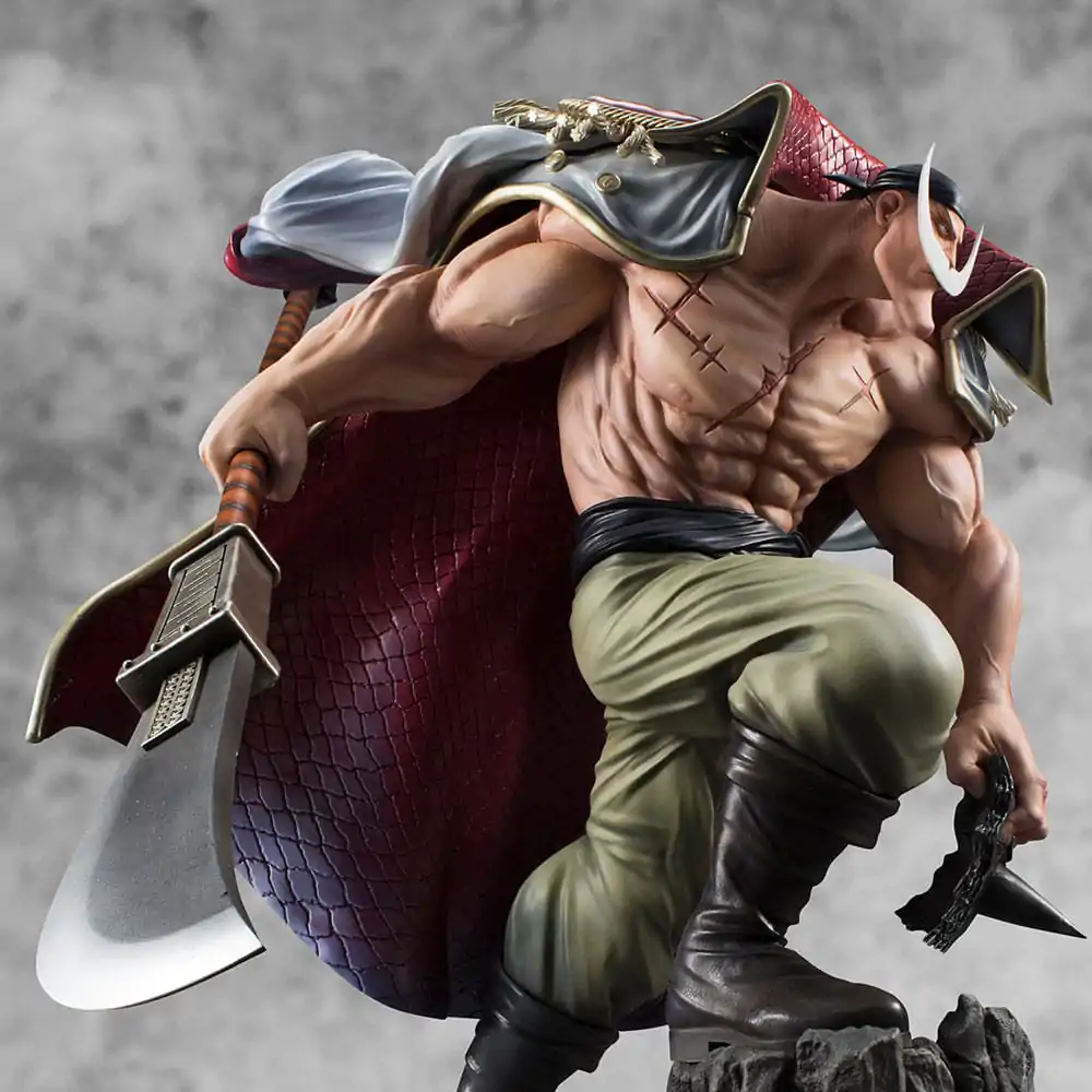Statuie PVC One Piece P.O.P NEO-Maximum White Beard Edward Newgate Super Limited Reprint Ver. 30 cm poza produsului