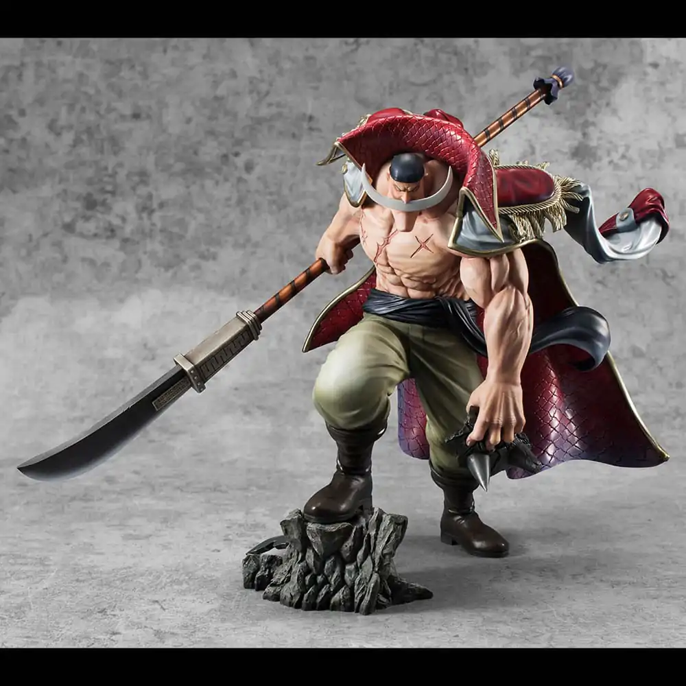 Statuie PVC One Piece P.O.P NEO-Maximum White Beard Edward Newgate Super Limited Reprint Ver. 30 cm poza produsului