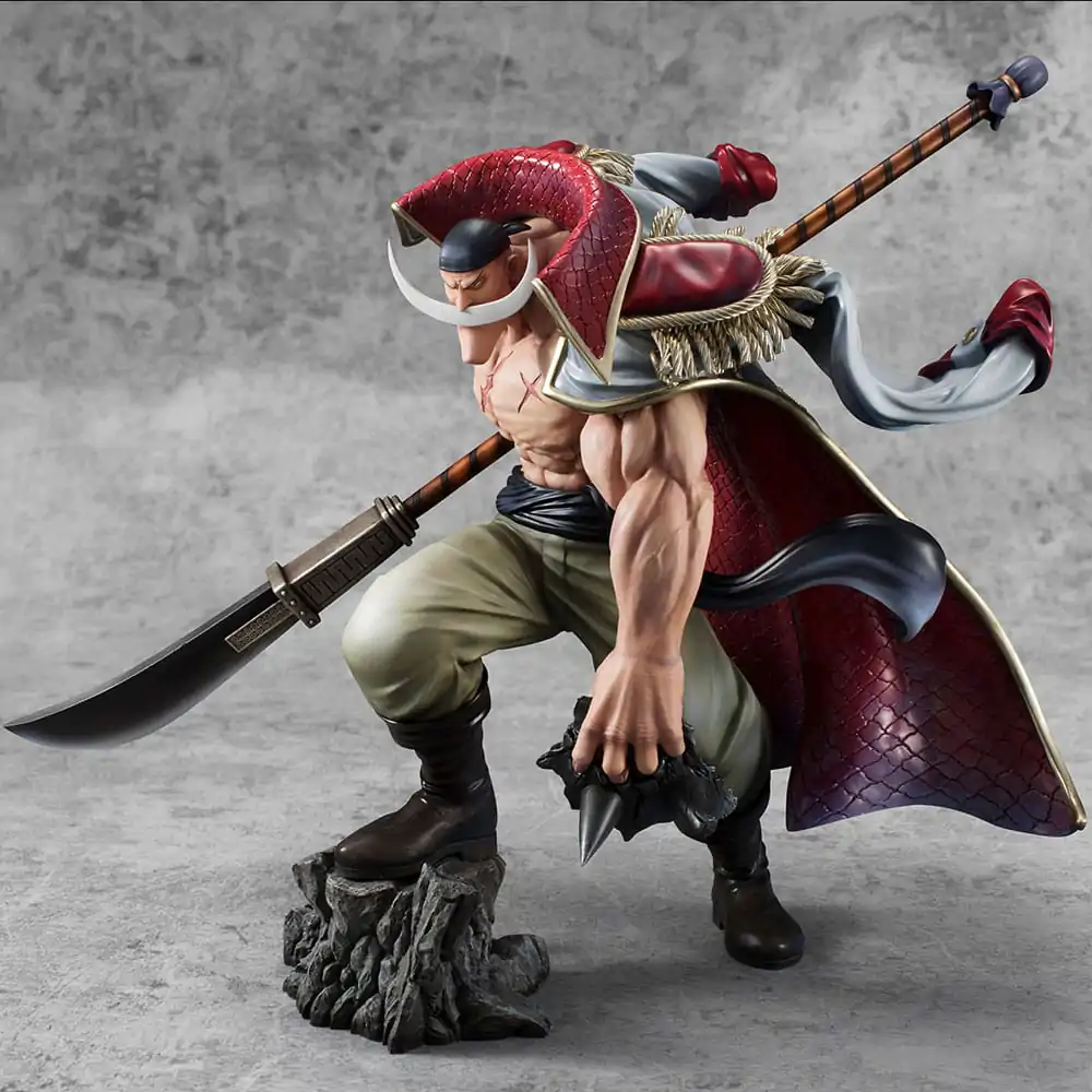 Statuie PVC One Piece P.O.P NEO-Maximum White Beard Edward Newgate Super Limited Reprint Ver. 30 cm poza produsului