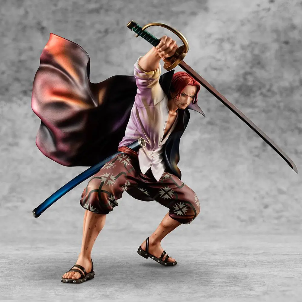 Statuie PVC One Piece P.O.P Playback Memories Red-haired Shanks 21 cm poza produsului