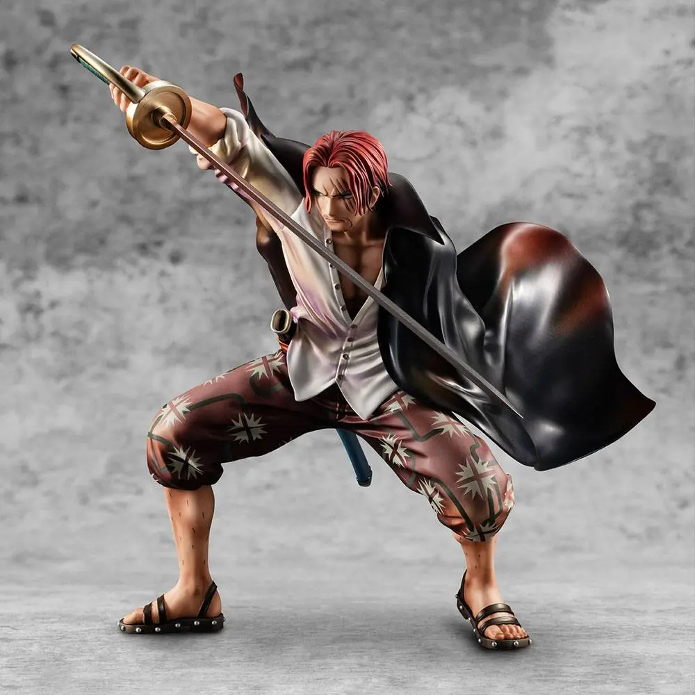 Statuie PVC One Piece P.O.P Playback Memories Red-haired Shanks 21 cm poza produsului