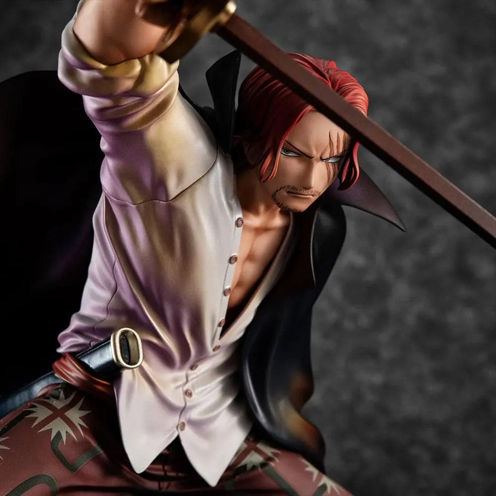 Statuie PVC One Piece P.O.P Playback Memories Red-haired Shanks 21 cm poza produsului