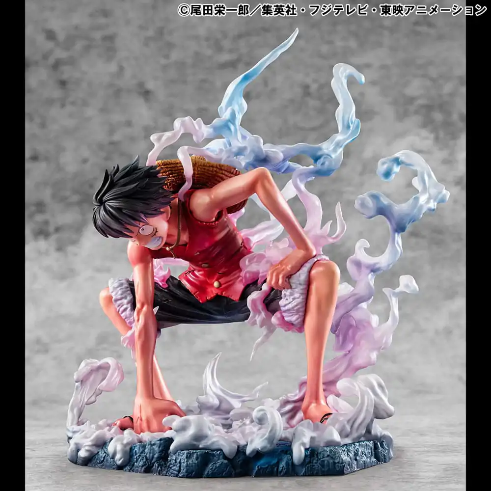 One Piece P.O.P Statueta PVC Monkey D. Luffy Gear 2 Editie Limitata 19 cm poza produsului
