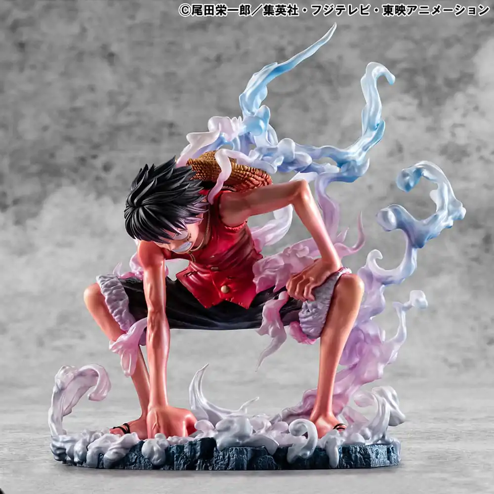 One Piece P.O.P Statueta PVC Monkey D. Luffy Gear 2 Editie Limitata 19 cm poza produsului