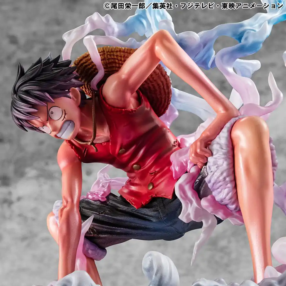 One Piece P.O.P Statueta PVC Monkey D. Luffy Gear 2 Editie Limitata 19 cm poza produsului