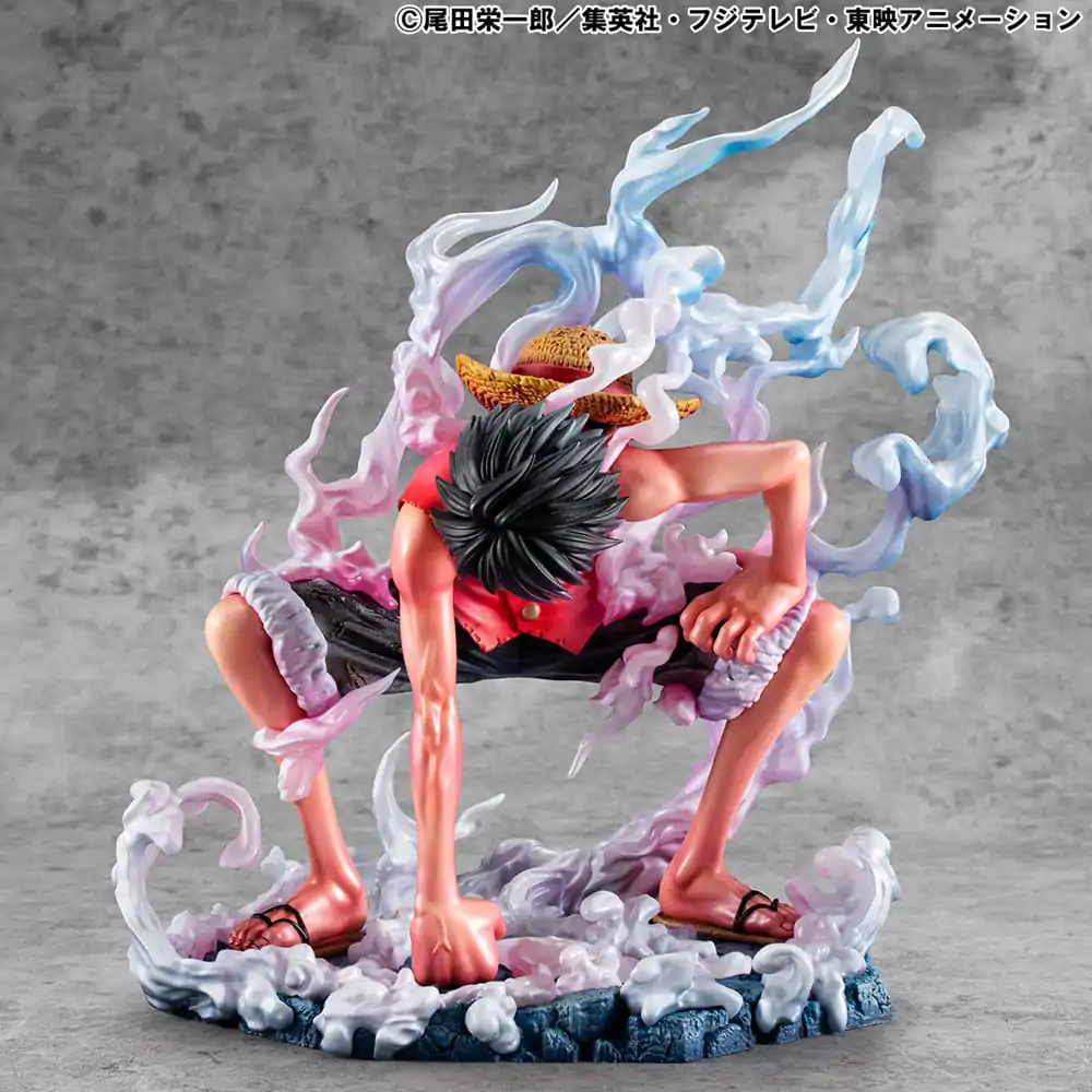 One Piece P.O.P Statueta PVC Monkey D. Luffy Gear 2 Editie Limitata 19 cm poza produsului