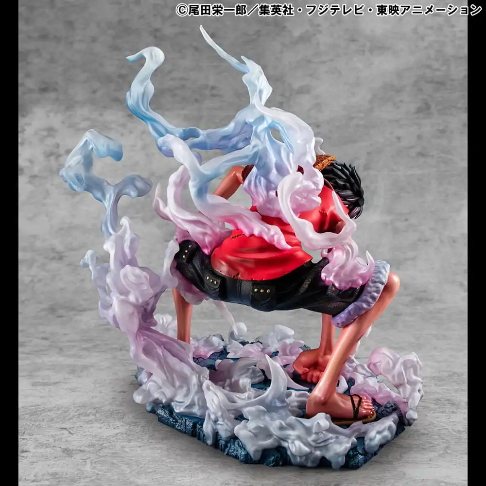 One Piece P.O.P Statueta PVC Monkey D. Luffy Gear 2 Editie Limitata 19 cm poza produsului