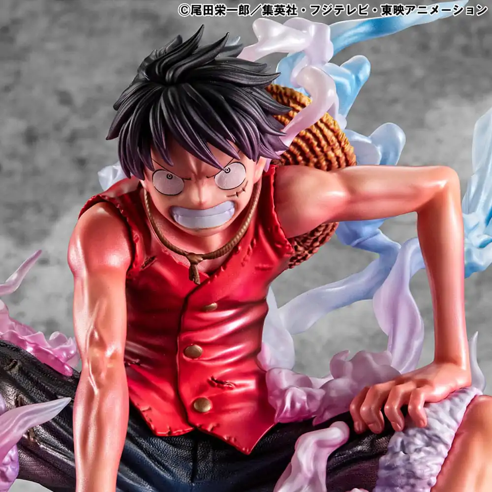 One Piece P.O.P Statueta PVC Monkey D. Luffy Gear 2 Editie Limitata 19 cm poza produsului