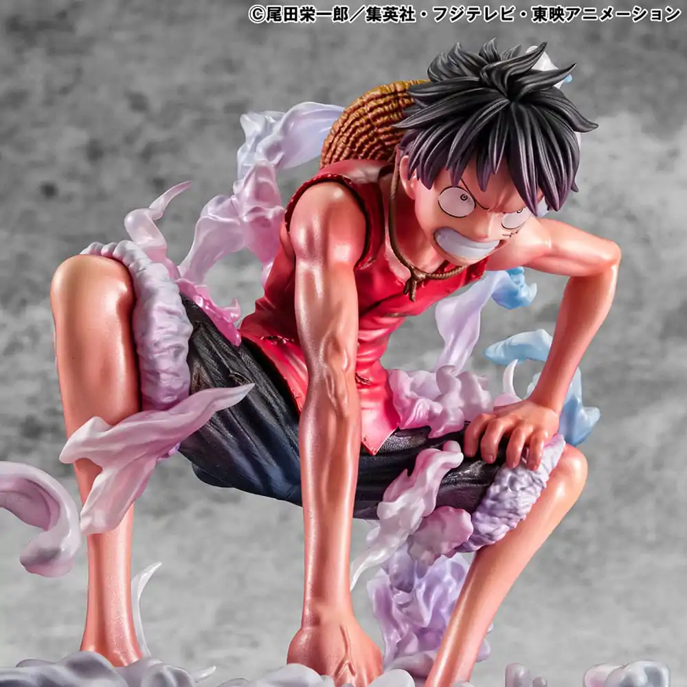 One Piece P.O.P Statueta PVC Monkey D. Luffy Gear 2 Editie Limitata 19 cm poza produsului