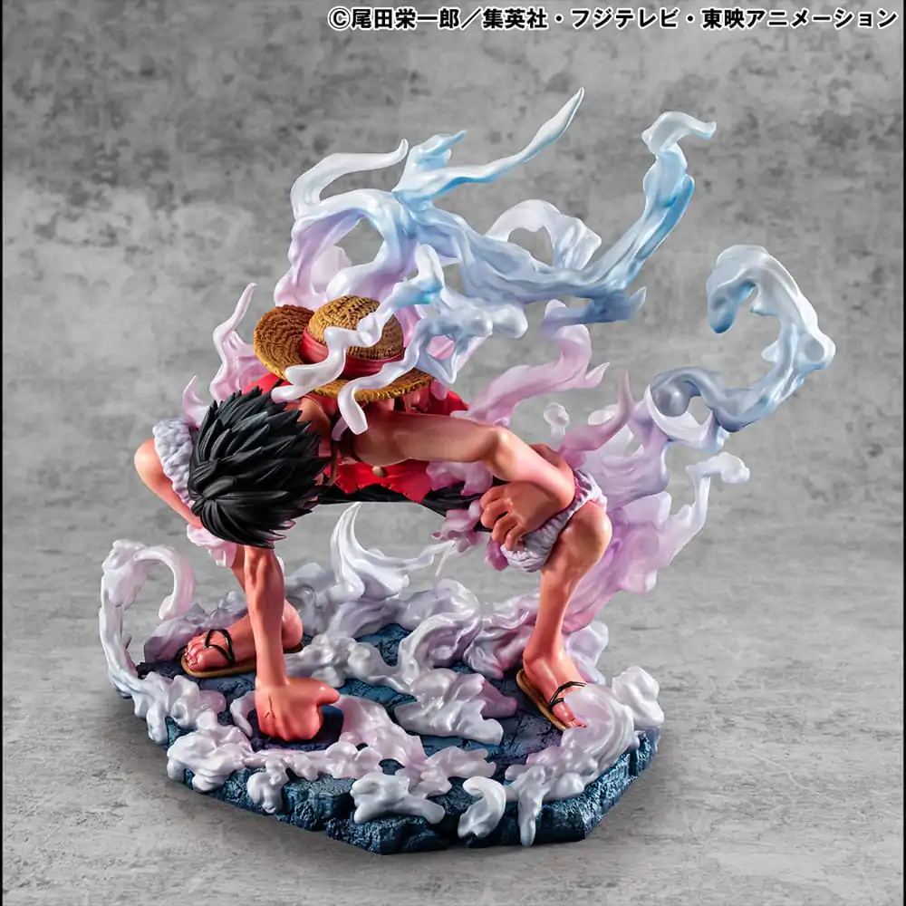 One Piece P.O.P Statueta PVC Monkey D. Luffy Gear 2 Editie Limitata 19 cm poza produsului