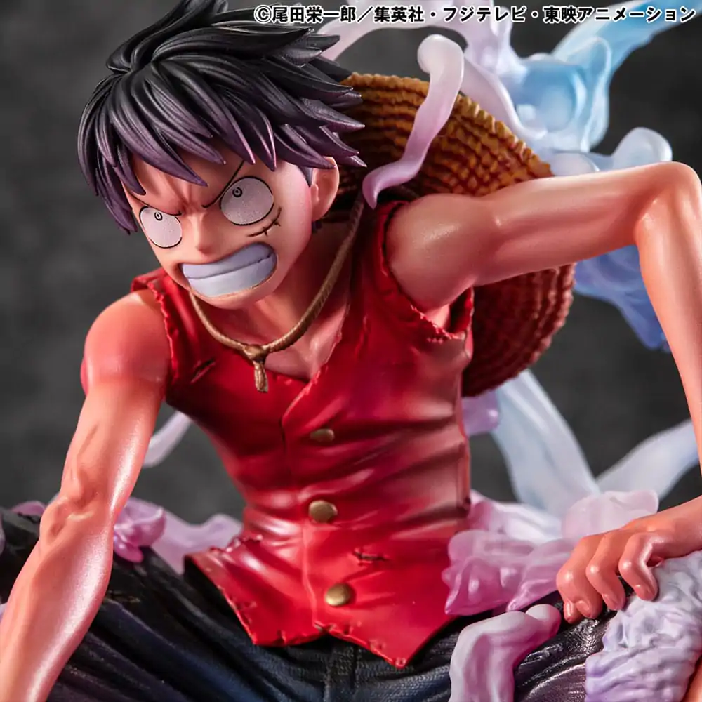 One Piece P.O.P Statueta PVC Monkey D. Luffy Gear 2 Editie Limitata 19 cm poza produsului
