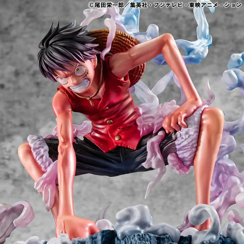 One Piece P.O.P Statueta PVC Monkey D. Luffy Gear 2 Editie Limitata 19 cm poza produsului