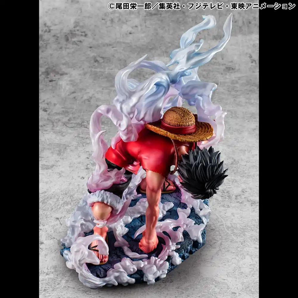 One Piece P.O.P Statueta PVC Monkey D. Luffy Gear 2 Editie Limitata 19 cm poza produsului
