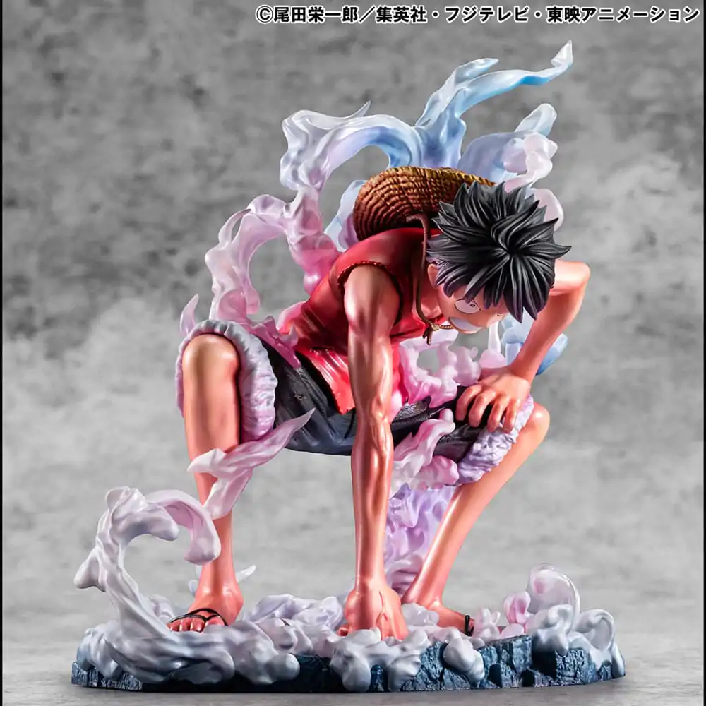 One Piece P.O.P Statueta PVC Monkey D. Luffy Gear 2 Editie Limitata 19 cm poza produsului