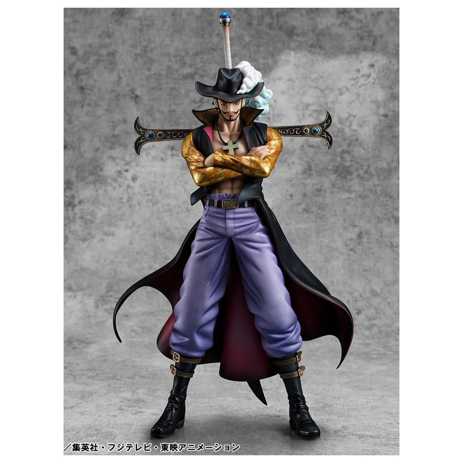 One Piece P.O.P SA-MAXIMUM Statuie din PVC Hawk Eye Dracule Mihawk Ver. R 29 cm poza produsului