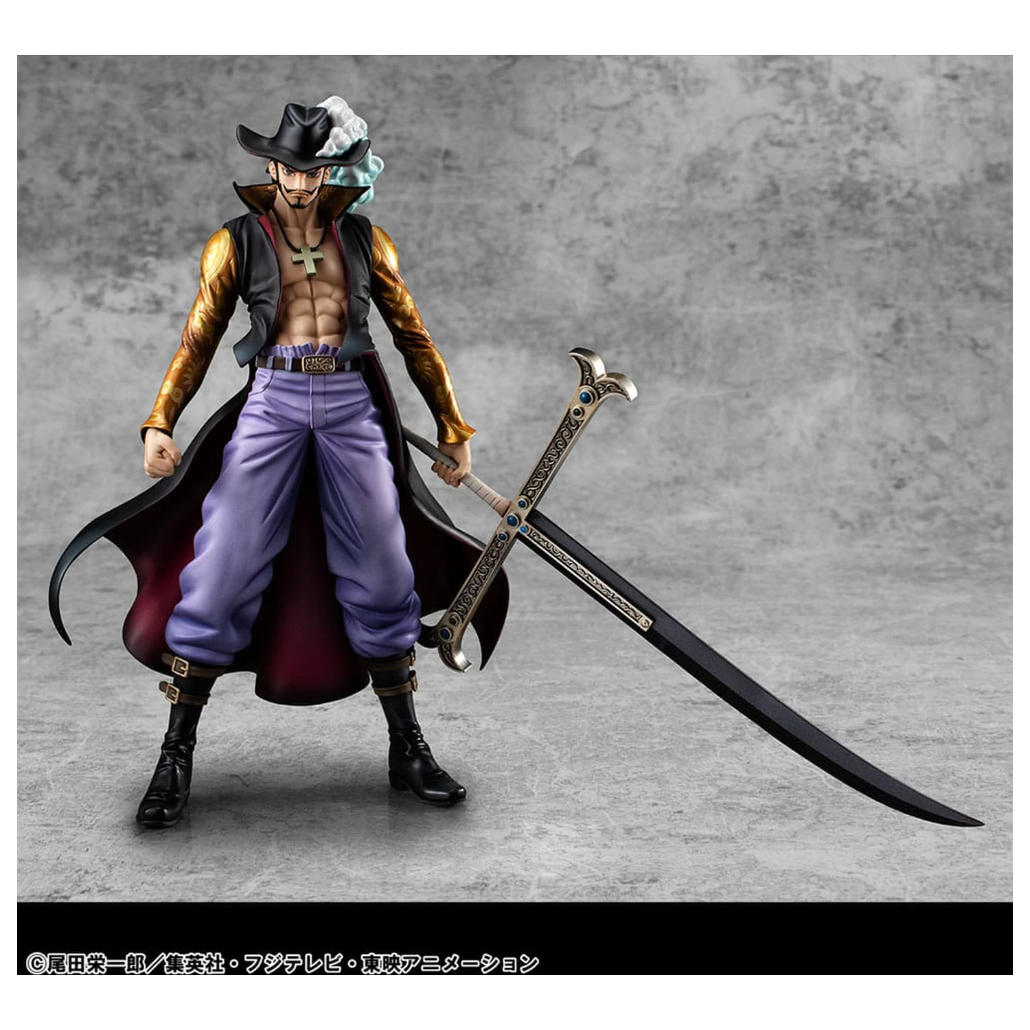 One Piece P.O.P SA-MAXIMUM Statuie din PVC Hawk Eye Dracule Mihawk Ver. R 29 cm poza produsului