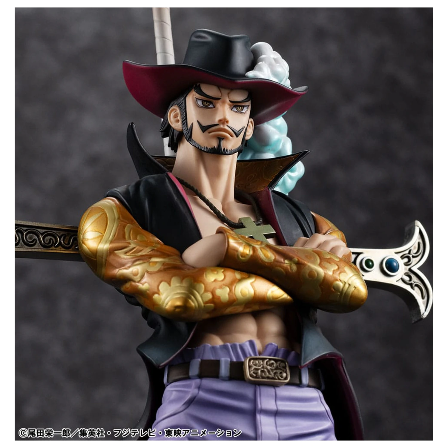 One Piece P.O.P SA-MAXIMUM Statuie din PVC Hawk Eye Dracule Mihawk Ver. R 29 cm poza produsului