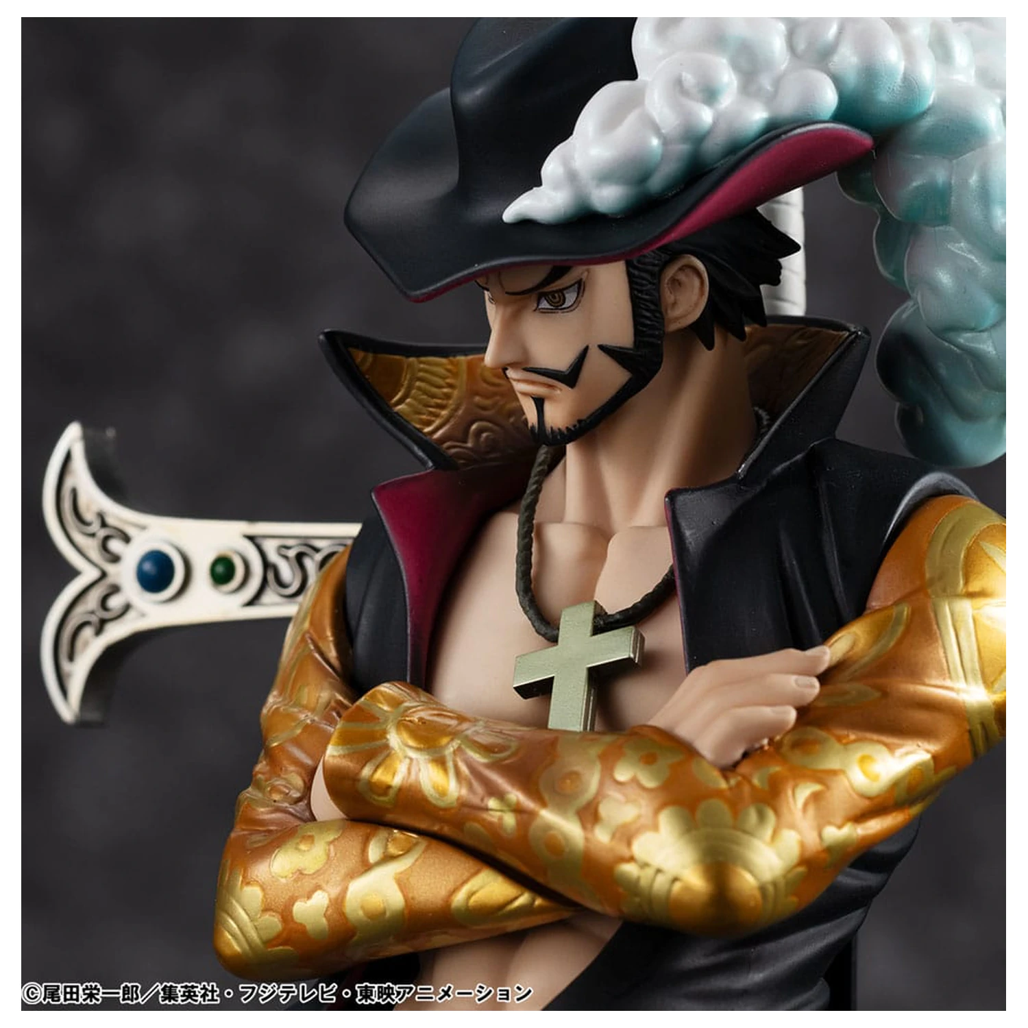 One Piece P.O.P SA-MAXIMUM Statuie din PVC Hawk Eye Dracule Mihawk Ver. R 29 cm poza produsului