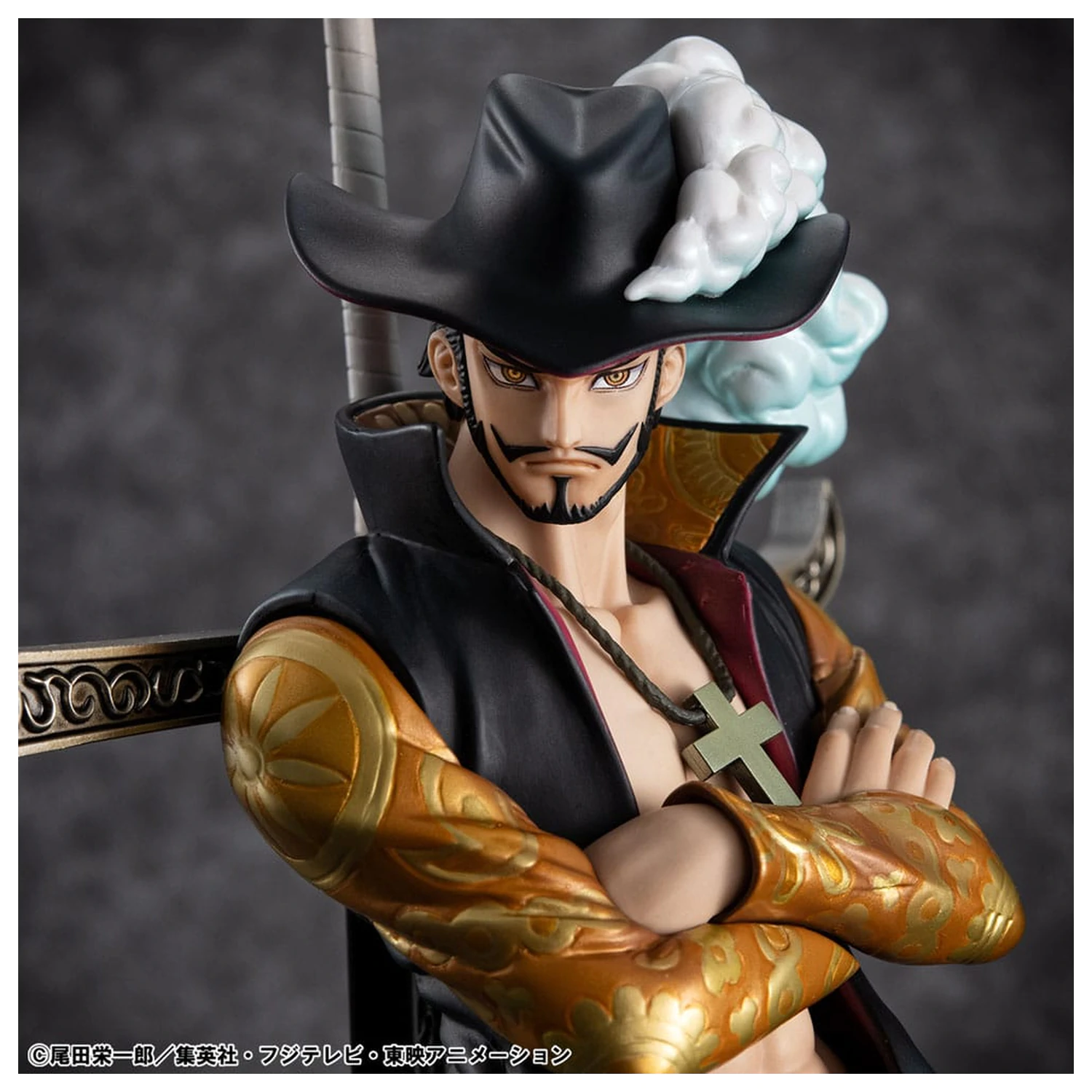 One Piece P.O.P SA-MAXIMUM Statuie din PVC Hawk Eye Dracule Mihawk Ver. R 29 cm poza produsului