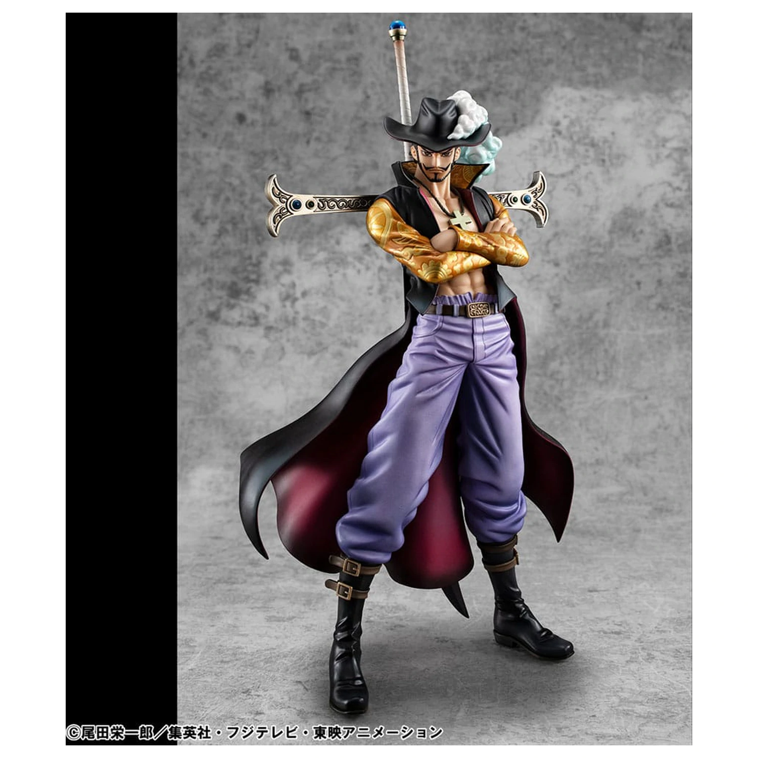 One Piece P.O.P SA-MAXIMUM Statuie din PVC Hawk Eye Dracule Mihawk Ver. R 29 cm poza produsului