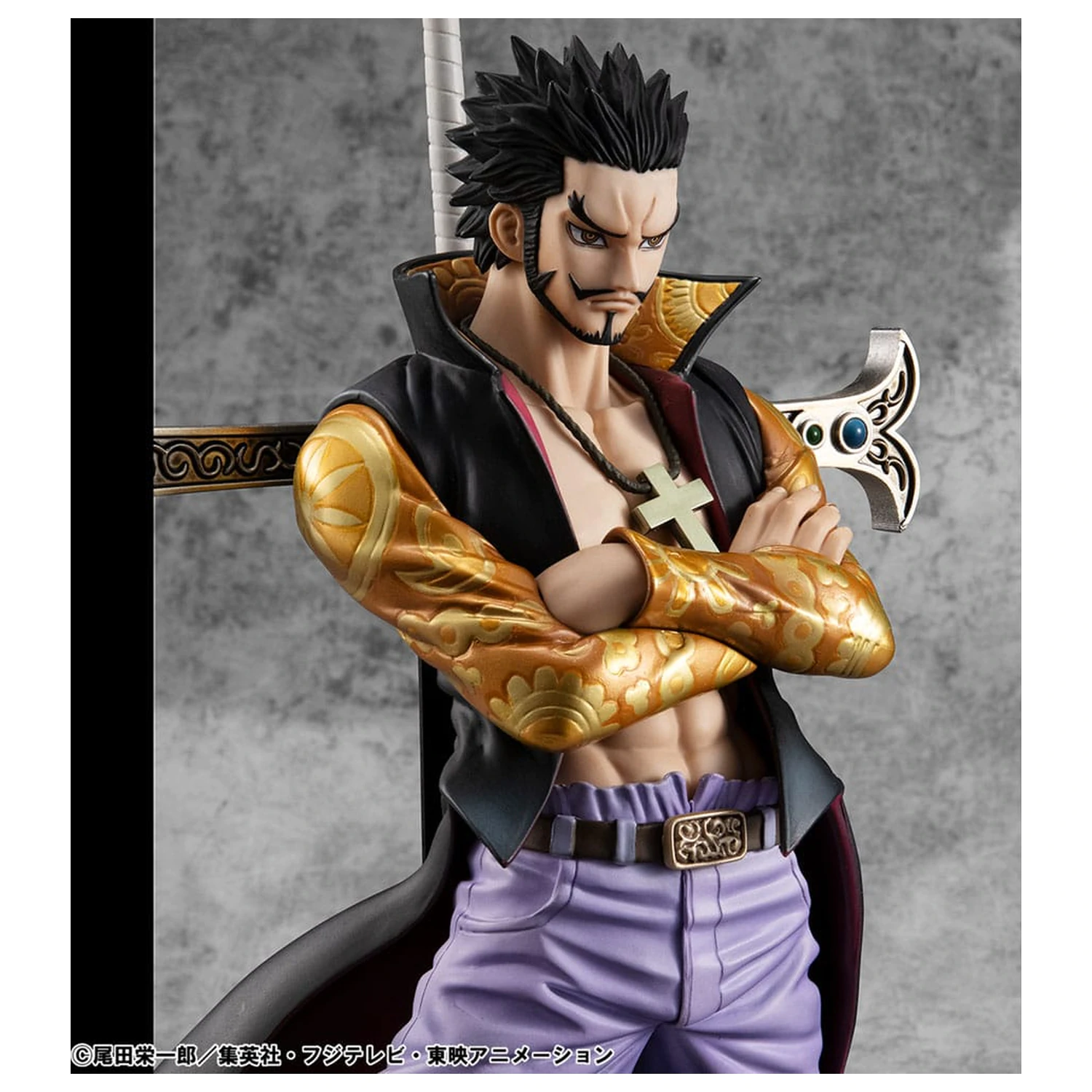 One Piece P.O.P SA-MAXIMUM Statuie din PVC Hawk Eye Dracule Mihawk Ver. R 29 cm poza produsului