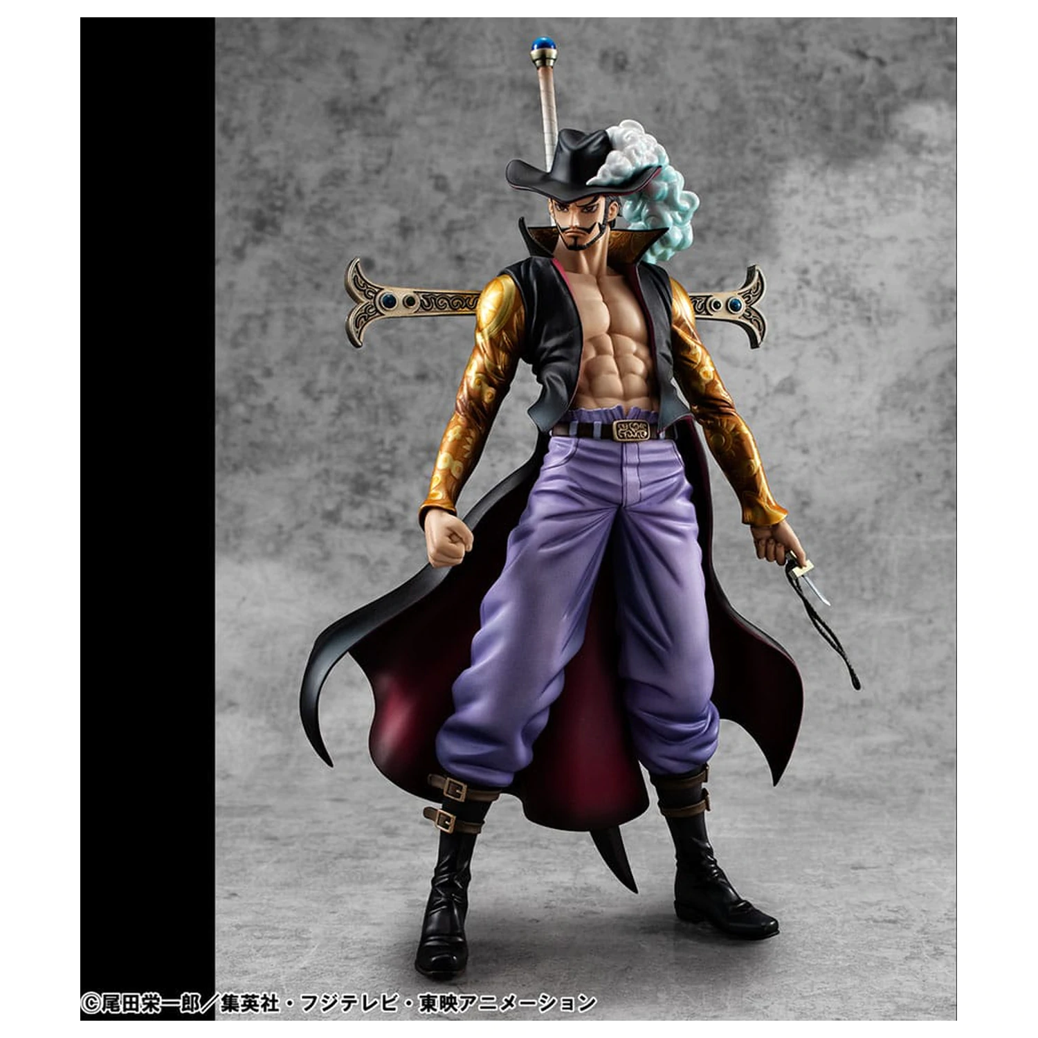 One Piece P.O.P SA-MAXIMUM Statuie din PVC Hawk Eye Dracule Mihawk Ver. R 29 cm poza produsului