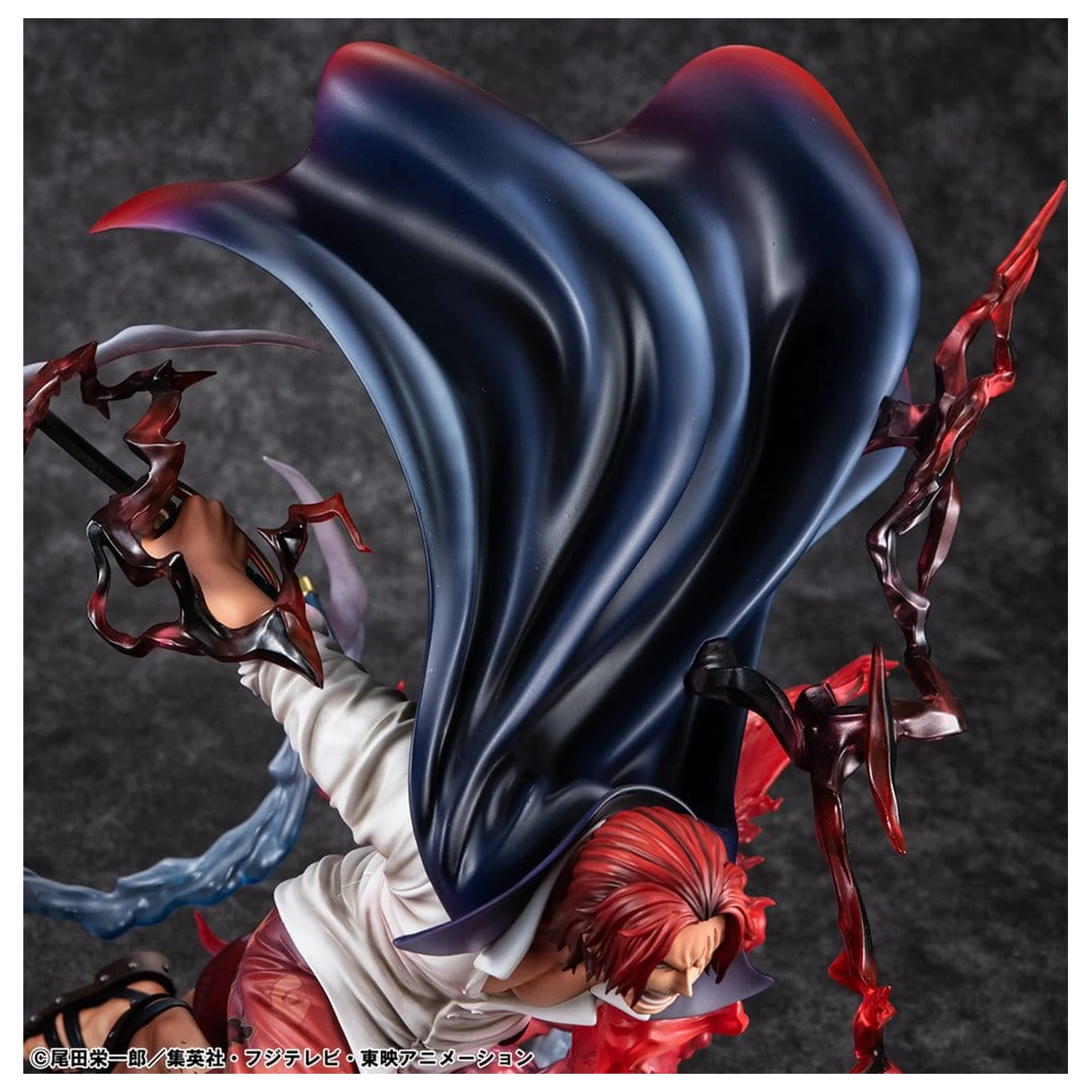 One Piece P.O.P SA-MAXIMUM PVC Statuie Lider al Red Hair Pirates Red-Haired Shanks Kamusari 25 cm poza produsului