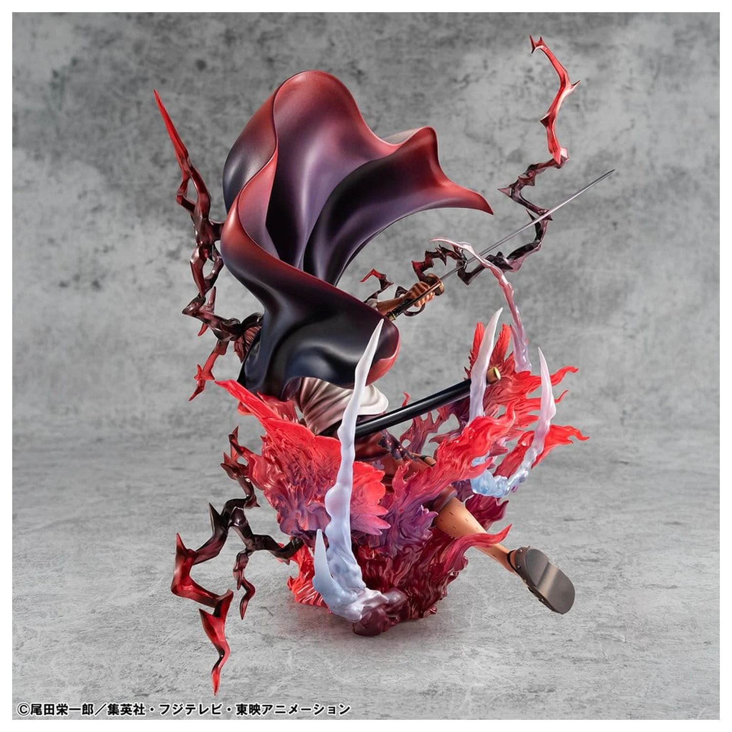 One Piece P.O.P SA-MAXIMUM PVC Statuie Lider al Red Hair Pirates Red-Haired Shanks Kamusari 25 cm poza produsului
