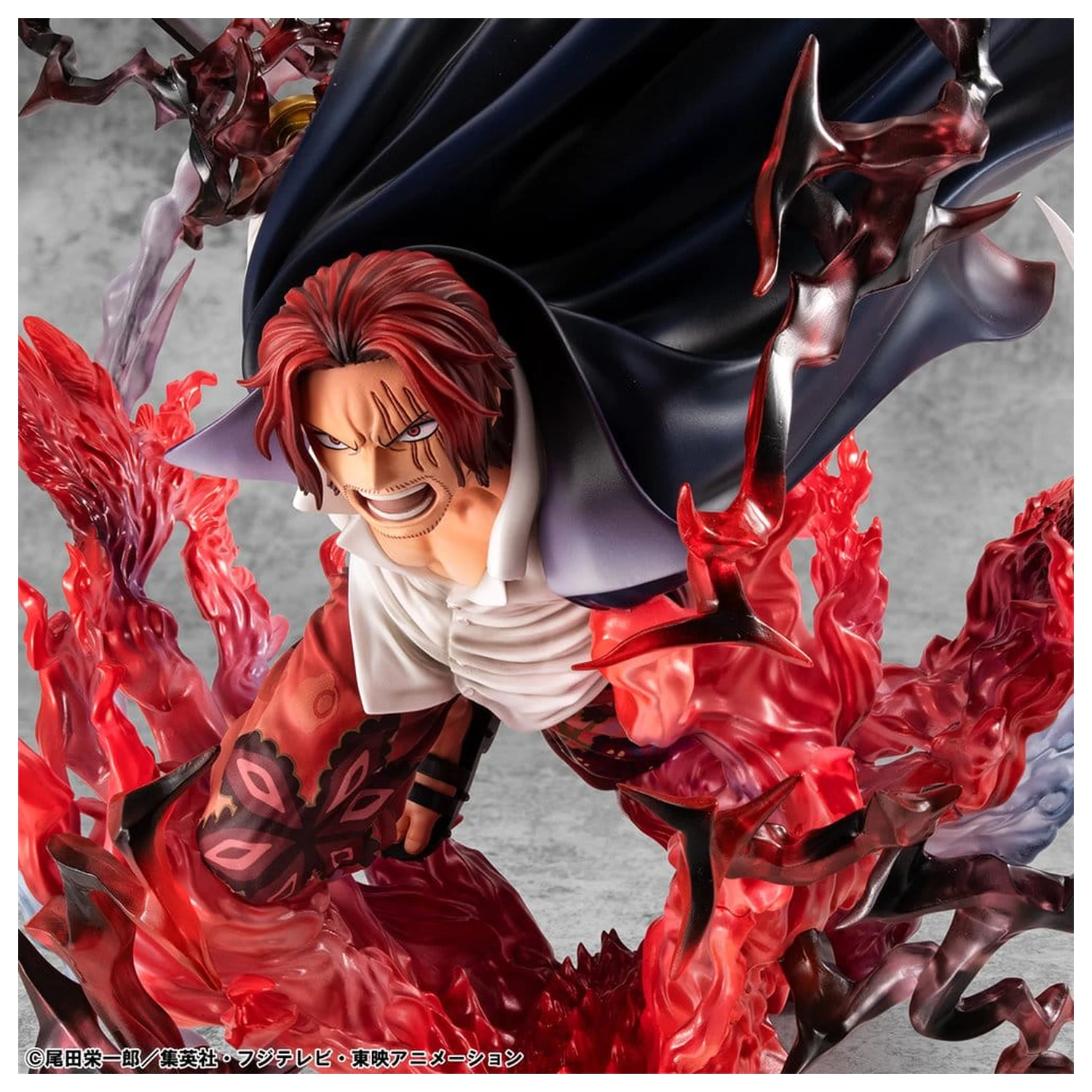 One Piece P.O.P SA-MAXIMUM PVC Statuie Lider al Red Hair Pirates Red-Haired Shanks Kamusari 25 cm poza produsului