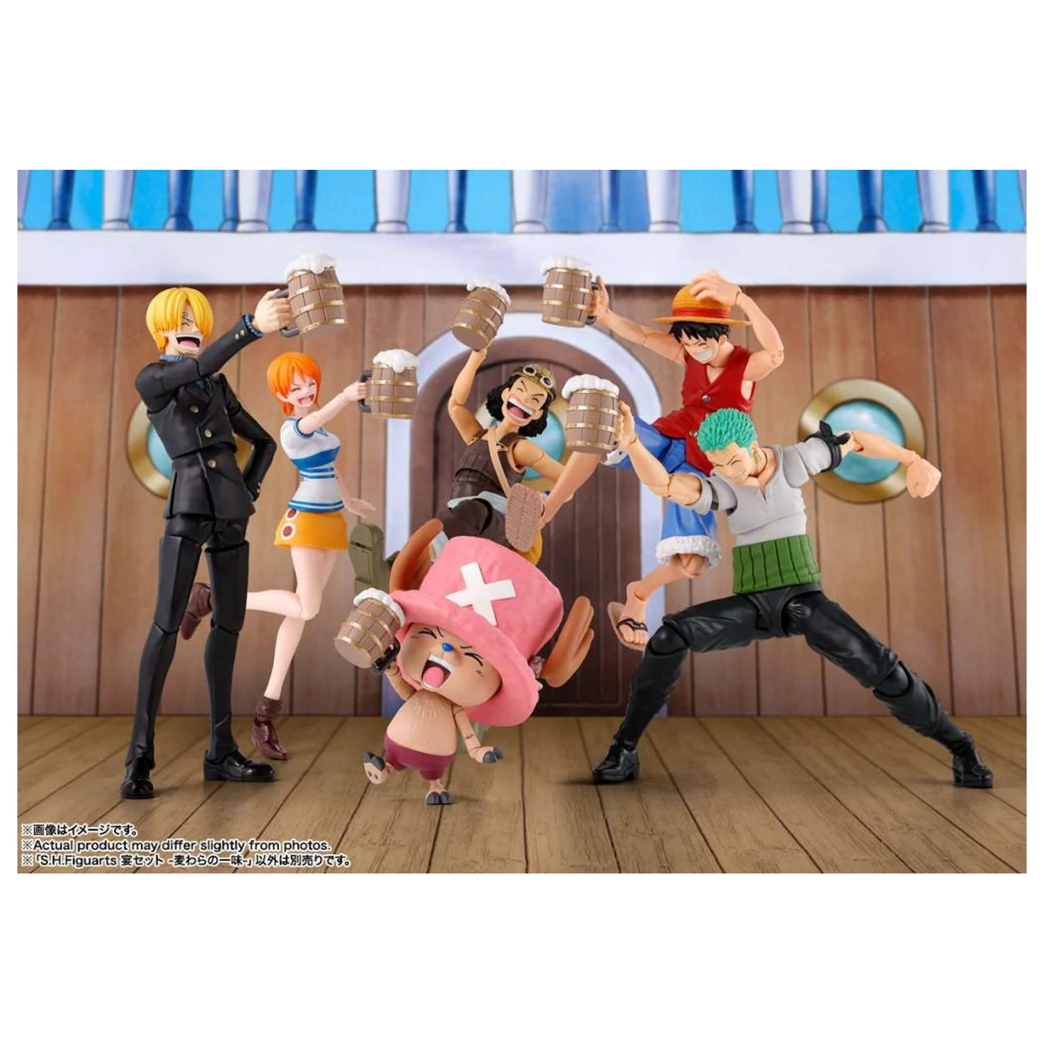 One Piece Party Time figure accessory pack S.H. Figuarts poza produsului